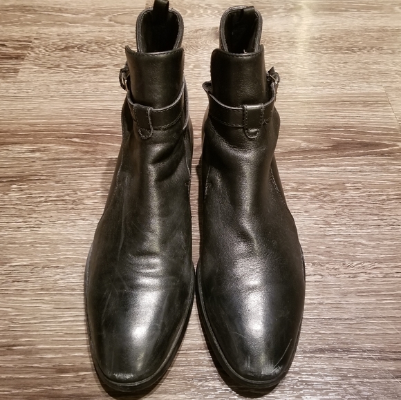 Other - Black Leather Johdpur Boots